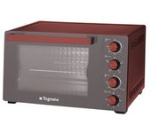 Horno Eléctrico Tognana Porcellane 35 L Rojo Manzana
