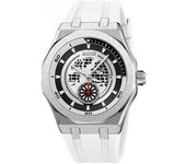 Relojes De Pulsera Impermeables De Cuarzo Mecánico Luminoso Para Hombres De Negocios - Blanco