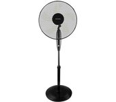Ventilador De Pie Fan-165rng - Base Redonda - 50w - Negro