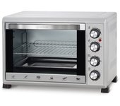 Horno Eléctrico Multifunción De Sobremesa De 38l - Hr-38silver - 2000w - Gris