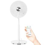 Ventilador De Pie Ultrasilencioso Fan-14silence - Mando A Distancia Y Temporizador - 28w