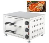 Horno De Pizza Eléctrico Profesional, 2 Cámaras, 1750w Cukus Fy-ep-5