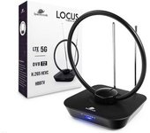 Indoor Dvb-t2 Antenna Spacetronik Locus Tv 45db Power Supply