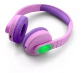 Auriculares Philips Tak4206pk Rosas Bluetooth 5.0 Para Niños Luces Led Volumen Limitado A 85