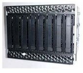 Intel 8x2.5 Inch Hot Swap Sas/nvme Combo Drive Bay Kit Aup8x25s3nvdk, 2.5", Carrier Panel
