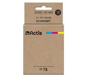 Tinta Actis Kh-78r Para Impresora Hp, Recambio Hp 78 C6578d Estándar 36 Ml Color