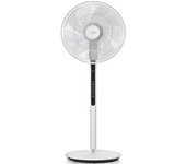 Spring X32 Ventilador De Pie Silencioso Con Mando Y Temporizador, Potente, 32 Velocidades, Bajo Consumo, Oscilación 320°