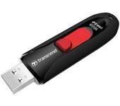 Transcend Pendrive 16gb Jetflash 590k Rojo/negro