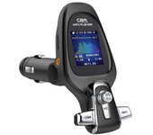 Transmisor Fm Reproductor De Mp3 Para Automóvil Receptor De Audio Aux Qc3.0 Carga Rápida Cargador De Automóvil Usb Manos Libres Bluetooth 5.0 Kit De