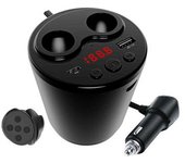 Transmisor Fm Con Control Remoto Pd Tipo C Cargador Usb Para Automóvil Kit De Manos Libres Para Automóvil Modulador Fm 5.0 Compatible Con Bluetooth (