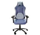 Talius Silla Panther Gaming Negra/azul, 3d, Butterfly, Base Metal, Ruedas 60mm, Gas Clase 4,