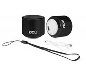 Pack 2 Mini Altavoces Portatil - Bluetooth - 3w - (negro) - Dcu Tecnologic