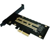 Coolbox - Adaptador Interno Pcie Para Unidades Ssd M.2 Nvme. Montaje Sencillo