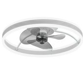 Ventilador De Techo Belice 15w 3 Aspas Mando A Distancia Blanco Ø50 Cm