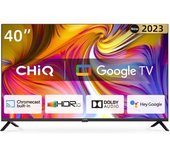 Tv Led 40" Chiq H7g, Google Tv, Fhd, Smart Tv