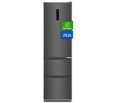 Frigorífico Combi Chiq | 282 Litros | No Frost | Color Inox Oscuro - Cid282neibe