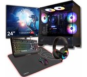 Pack Ordenador Gaming + Monitor + Teclado + Raton + Auriculares Trendingpc • Ryzen 7 5700g 32gb Ram Ddr4 Rgb 1tb M.2 Ssd