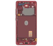Bloc Completo Samsung Galaxy S20 Fe 5g Pantalla Lcd Cristal Táctil Original Rojo