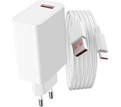 Cargador De Red Usb 33 W + Cable Blanco De Usb A Usb-c, Producto Oficial Xiaomi