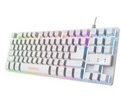 Trust Gxt 833w Teclado Usb Qwerty Italiano Blanco