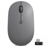 Lenovo - Go Multi-device Ratón Ambidextro Rf Wireless + Bluetooth Óptico 2400 Dpi
