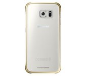 Tapa Protectora Dorada Para Samsung Galaxy S6 Edge