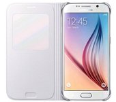 Funda S View Para Samsung Galaxy S6 Blanca Ef-efcg920pwe