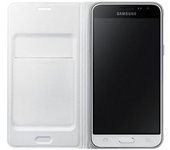 Funda Flip Wallet Samsung Para Galaxy J3 (2016) Blanca Ef-wj320pwegww