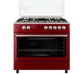 Cocina De Gas F9l50g2 Roja 90 Cm Solthermic