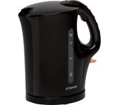 Hervidor Agua Eléctrico, 1,7 L, Resistencia Acero Inox., Inalámbrico, Apagado Automático Negro 2200w Bomann Wk 5011 Cb