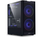 Lian Li Lancool 206 Caja Media Torre, Caja Para Computadora Para Juegos Rgb, Negro