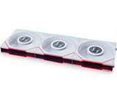 Lian Li Uni Fan Tl Lcd Series Ventilador Paquete De 3 Con Controlador 120 Mm Blanco