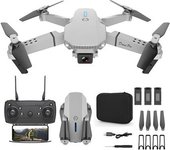 Dron Profesional E88 | Set: Dron + 3 Baterías + Funda | 1800mah