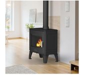 Supra Estufa De Leña Negra De 8,7kw. - Fr9016210b