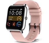 Reloj Inteligente Hombres Mujeres Reloj Deportivo Podómetro Sueño / Monitor Spo2 Reloj Inteligente Pulsera Para Android Ios(rosa)