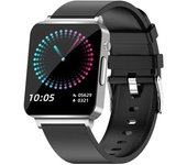 Reloj Inteligente, Pantalla Táctil Hd Sin Bordes De 1,72 Pulgadas, Ip67 A Prueba De Polvo Y Agua, Negro