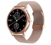 Reloj Inteligente Para Mujer Con Frecuencia Cardíaca, Cuidado Saludable, Monitor De Sueño Y Contador De Calorías (dorado)