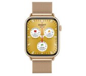Reloj Inteligente, Pantalla Hd De 1,9 Pulgadas, Resistente Al Agua Y Al Polvo Ip68, Dorado