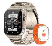 Reloj Inteligente Con Llamada Bluetooth, Pantalla Hd De 2,0 Pulgadas, Pulsera Inteligente Deportiva De 600mah, Monitoreo, Reloj Inteligente Resistente