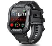 Relojes Inteligentes Militares Para Hombres, Reloj Inteligente Para Teléfonos Android Y Compatible Con Iphone, Rastreador De Actividad Física 5atm Con
