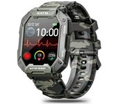 Relojes Inteligentes Para Hombres, Reloj Inteligente Para Teléfonos Android Y Compatible Con Iphone, Rastreador De Actividad Física Con Presión