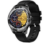 Reloj Inteligente Para Hombre, Reloj Inteligente Con Pantalla Táctil De 1.3 Pulgadas, Fitness Tracker Con Monitor, Impermeable Ip68 (negro)