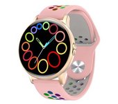 Reloj Inteligente Para Mujer, Sumergible Ip67, Llamadas Bluetooth, Dorado