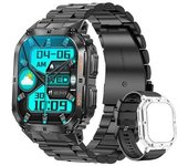 Reloj Inteligente Con Pantalla De 1,96 ", Llamada Bluetooth, Rastreador Deportivo, Brújula, Monitor De Salud, Reloj Inteligente Para Android Ios