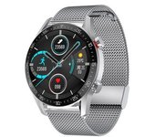 Reloj Inteligente, Monitoreo De Salud Multifuncional, Ip68 Resistente Al Agua, Para Iphone Y Android, Gris