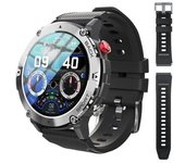 Reloj Inteligente Resistente C21 Para Hombre, Resistente Al Agua Hasta 3atm, Rastreador De Fitness Deportivo, Reloj Inteligente Con Llamada Bluetooth