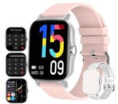 Reloj Inteligente 2022 (respuesta Bluetooth Para Hacer Llamadas/control De Voz), Relojes Deportivos Impermeables Con Rastreador De Sueño De Oxígeno (