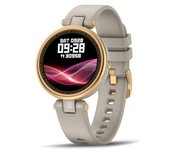 Reloj Inteligente, Reloj Inteligente Deportivo Para Mujer, Monitor De Frecuencia Cardíaca Y Oxígeno En Sangre, Gris