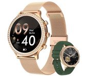 Reloj Inteligente A La Moda Con Llamada Bluetooth Para Mujer, Reloj Deportivo Hd Completamente Táctil Para Hombre, Reloj Inteligente Resistente Al