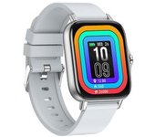 Reloj Inteligente, Pulsera De Ejercicios Con Monitor Reloj De Ejercicios A Prueba De Agua Reloj Deportivo Con Podómetro Ip68(plata)